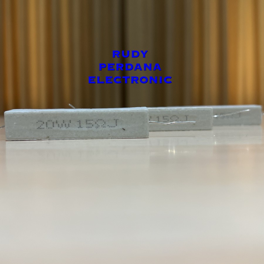 ตัวต้านทาน 20 WATT 20W 15OHM 15 OHM Ω 15R