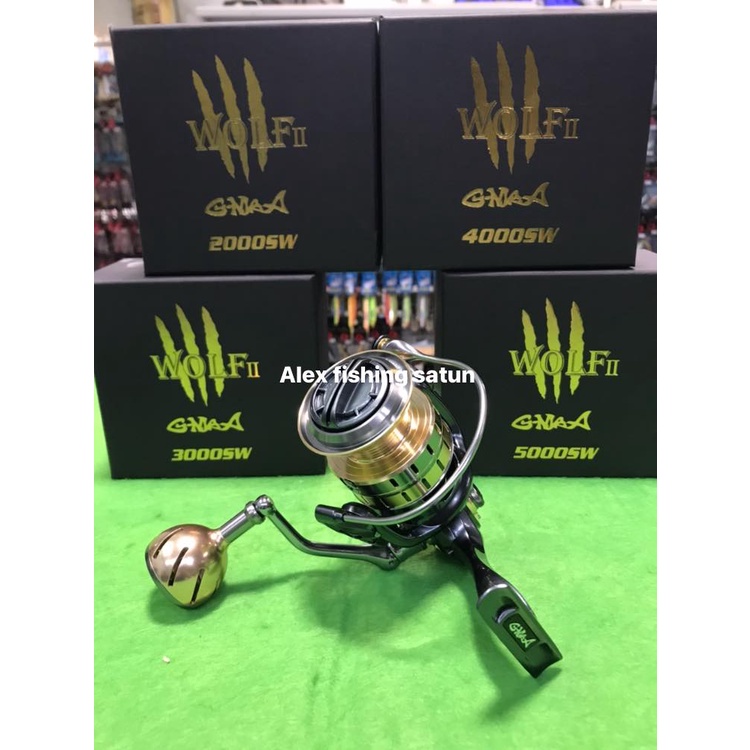 รอกตกปลา รอกGmax  Wolf 2024 SW