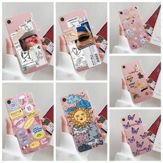 เคสโทรศัพท์มือถือ ซิลิโคนนิ่ม TPU ลายฉลากศิลปะ แฟชั่น สําหรับ Vivo Y55 Y55 Y55A Y55L Y55S 1603 1610