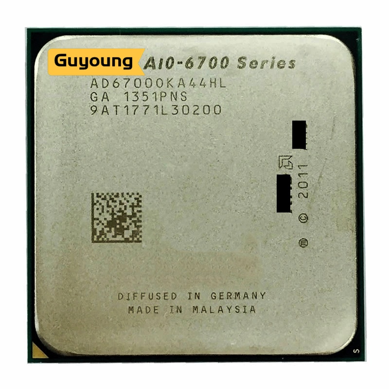 โปรเซสเซอร์ APU A10 6700 A10 6700K A10 6700 K 3.7 GHz Quad-Core Quad-Thread AD6700OKA44HL ซ็อกเก็ต F