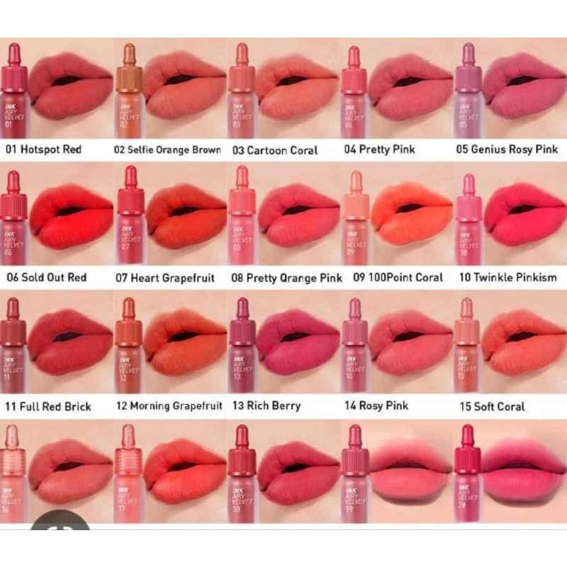 peripera ink airy velvet