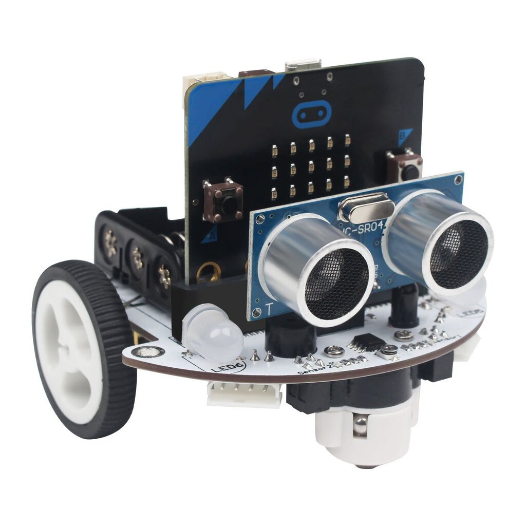 ไมโครบอท Microbot: Hiwonder micro:bit Programmable Robot Kit for Beginner Coding and Learning