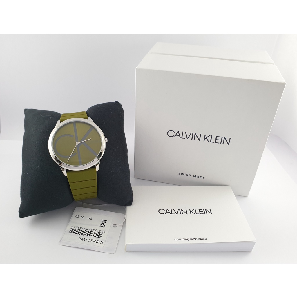 นาฬิกา CALVIN KLEIN MEN'S K3M211WL พร้อมกล่อง (ใหม่)
