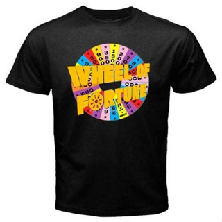 ใหม่ เสื้อยืดผ้าฝ้าย 100% พิมพ์ลายโลโก้ Wheel Of Fortune Tv Show ไซซ์ S-3Xl Usa ไซซ์ S ถึง 3Xl En1 แฟชั่นฤดูร้อน สําหรับ