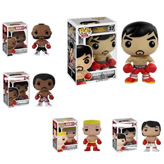 ฟิกเกอร์ Funko Pop Asia Manny Clubber Lang Apollo Creed สําหรับตกแต่งบ้าน