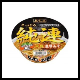 sanyo food Junren Sapporo rich miso บะหมี่กึ่งสำเร็จรูปรสซุปมิโซะ 167g