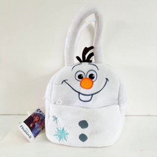 Disney/Frozen II Olaf กระเป๋าถือสีขาว/ Mickey Mouse สีเขียวมิ้นท์/ กระเป๋ามือสอง สินค้ามือสอง