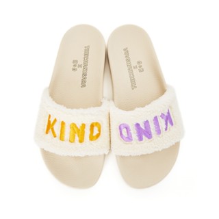 O&amp;B รองเท้าแตะ รุ่น Raccoon Trux in Kind White