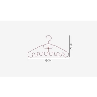 kingshopping（EQA321)(ร้านไทย)ไม้แขวน ประหยัดพื้นที่ ที่แขวนอเนกประสงค์(อุปกรณ์จัดระเบียบในตู้เสื้อผ้า)
