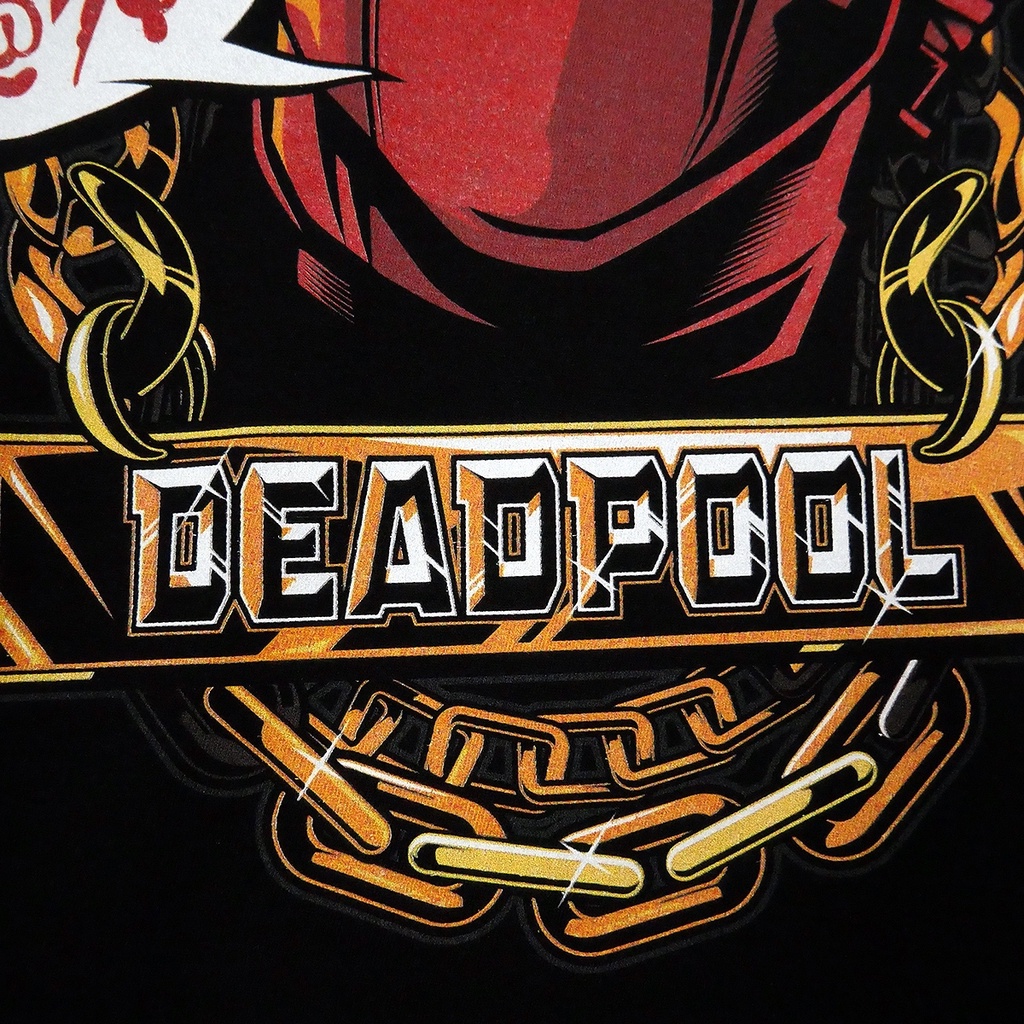 Power 7 Shop เสื้อยืดการ์ตูน มาร์เวล เสื้อยืด DEADPOOL ลิขสิทธ์แท้ MARVEL COMICS T-SHIRTS (MVX-318) — صورة 6