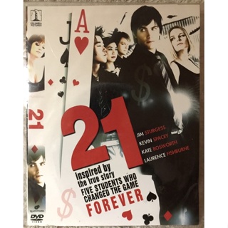 DVD 21 Forever. ดีวีดี เกมเดิมพันอัจฉริยะ. (แนวแอคชั่นระทึกขวัญ) (พากย์อังกฤษ+ซับอังกฤษ)