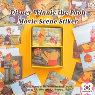 [DAISO Korea] Disney Winnie the Pooh movie scene sticker (54 sheets), diary decoration, photo card decoration