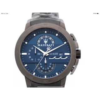 นาฬิกา MASERATI MENS R8873619001 INGEGNO QUARTZ CRONOGRAPH พร้อมกล่อง (ใหม่)