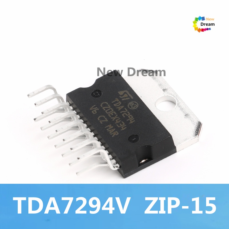 1 ชิ้น TDA7294 ใหม่ ZIP-15 TDA7294V ZIP15 100V 100W เครื่องขยายเสียง/เครื่องขยายเสียง IC pxc11