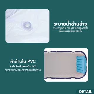 ERORO อ่างแช่น้ำ หนา 6 ชั้น สำหรับเด็กและผู้ใหญ่ Folding Bathtub อ่างสปาส่วนตัว พับเก็บได้