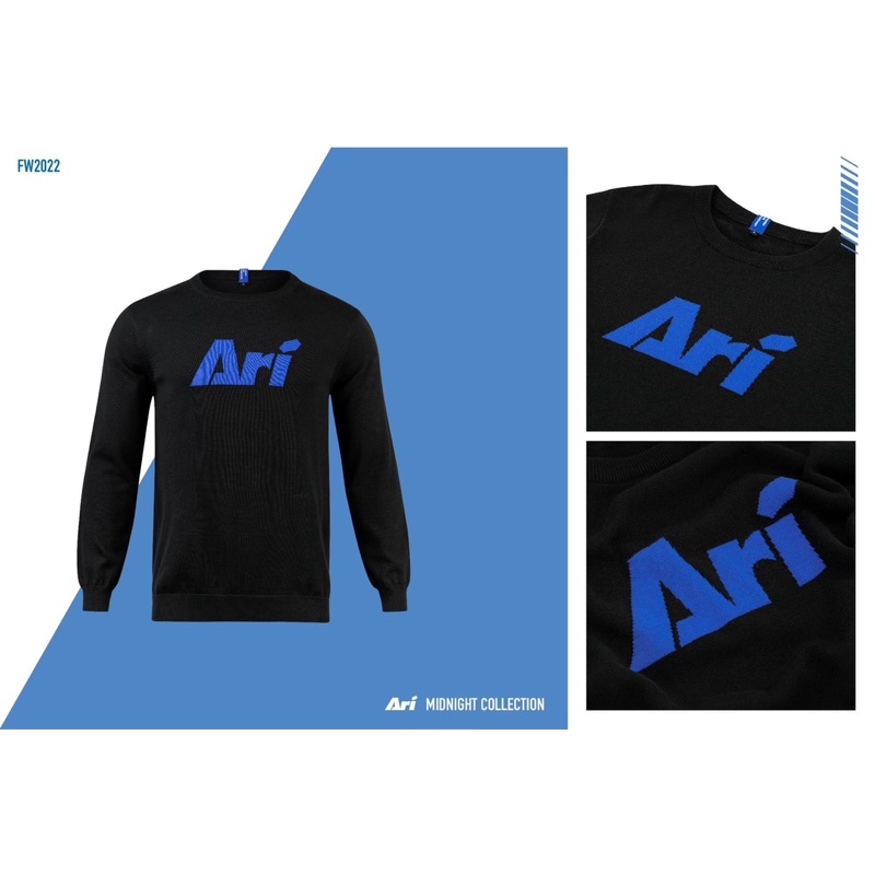 เสื้อแขนยาว ARI MIDNIGHT WINTER SWEATSHIRT ของแท้