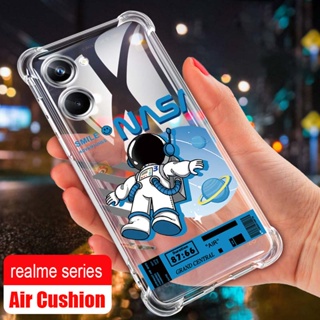 เคสโทรศัพท์มือถือซิลิโคน TPU ใส กันกระแทก ลายอวกาศ NASA สําหรับ VIVO Y36 4G Y35 Y36 5G Y16 Y35 Y22 Y22s