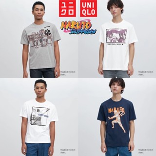 Ut X NARUTO เสื้อยืดลําลอง แขนสั้น พิมพ์ลายการ์ตูนอนิเมะ DISTRO MIRROR ของแท้ 1:1