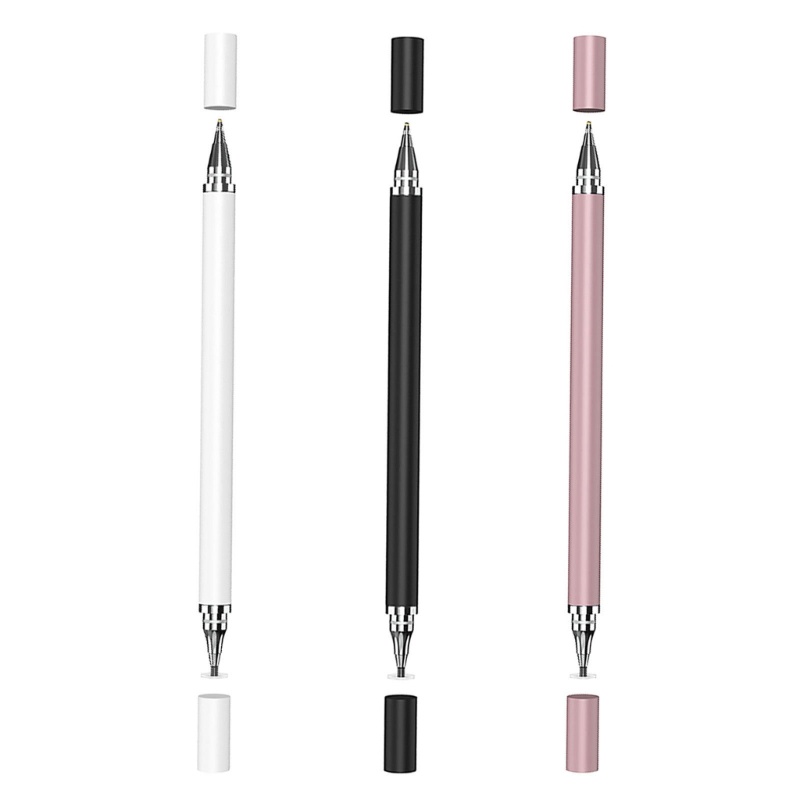 R* Double-ended Capacitive Pen แท็บเล็ตโทรศัพท์ Capacitance Pencil 2 in 1 ปากกาสไตลัส