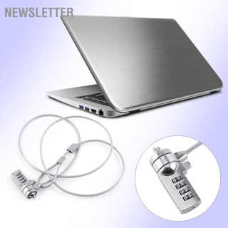 Laptop Combination Security Lock Cable Chain Theft Deterrent 4 Digit Password For Notebook PC