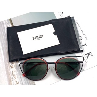 Fendi แว่นกันแดดแบรนด์เนมของแท้💯 ราคาถูกกว่าขึ้นห้างแน่นอน ลดสูงสุด 50-80%