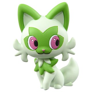 Sprigatito ของแท้ JP - Monster Collection Takara Tomy [โมเดลโปเกมอน]