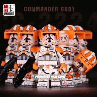 ของเล่นฟิกเกอร์ Star Wars Crosshair Echo Fives Dogma Horn Squad Commander Cody Airbrne Troops ขนาดเล็ก ของขวัญ สําหรับเด็ก