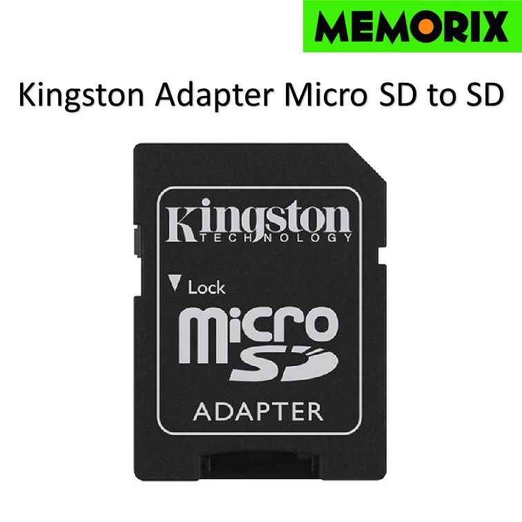ถูกที่สุด ของแท้ Original Kingston SD Card Adapter Micro SD to Full SD ตัวแปลง SD Card สำหรับอ่าน Mi