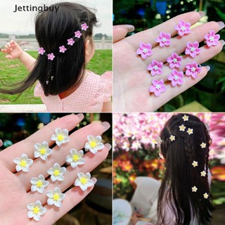 [Jettingbuy] กิ๊บติดผม ลายดอกไม้น่ารัก DIY 10 ชิ้น