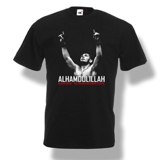 [COD] เสื้อยืดแขนสั้น พิมพ์ลาย Khabib Nurmagomedov Alhamdulillah Fighter พลัสไซซ์ ของขวัญวันเกิด สําหรับ