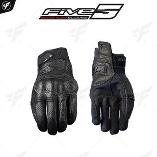 ถุงมือสำหรับขับขี่มอเตอร์ไซค์/ถุงมือการ์ด FIVE ADVANCED GLOVES RS2 BLACK