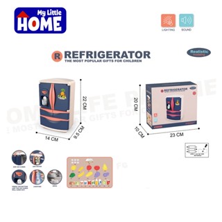 [ใช้ 2 โค้ดลดเพิ่ม] My Little Home Refrigerator ของเล่นตู้เย็น