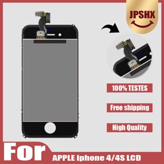 แผงหน้าจอสัมผัสดิจิไทเซอร์ LCD แบบเปลี่ยน สําหรับ iPhone 4 4S A1332 A1349 a1431 a1387