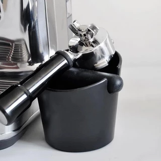 🧊 ICE COFFEE ถังเคาะกากกาแฟ พลาสติกฐานกลม Coffee Knock Box ถังเคาะกากกาแฟ ถังทิ้งกากกาแฟ พลาสติก ABS