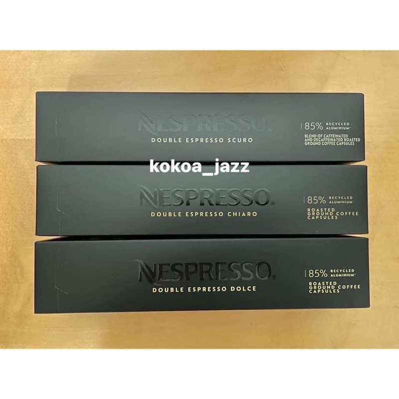 พร้อมส่ง! แคปซูลกาแฟ DOUBLE ESPRESSO VERTUO CAPSULES กาแฟแคปซูล Nespresso Vertuo เนสเพรสโซ ของแท้จาก