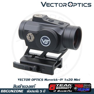 กล้อง Red dot Vector Optics Maverick IV Gen4 Mini 1x20 กล้องจุดแดง 2MOA รับประกัน 5 ปี