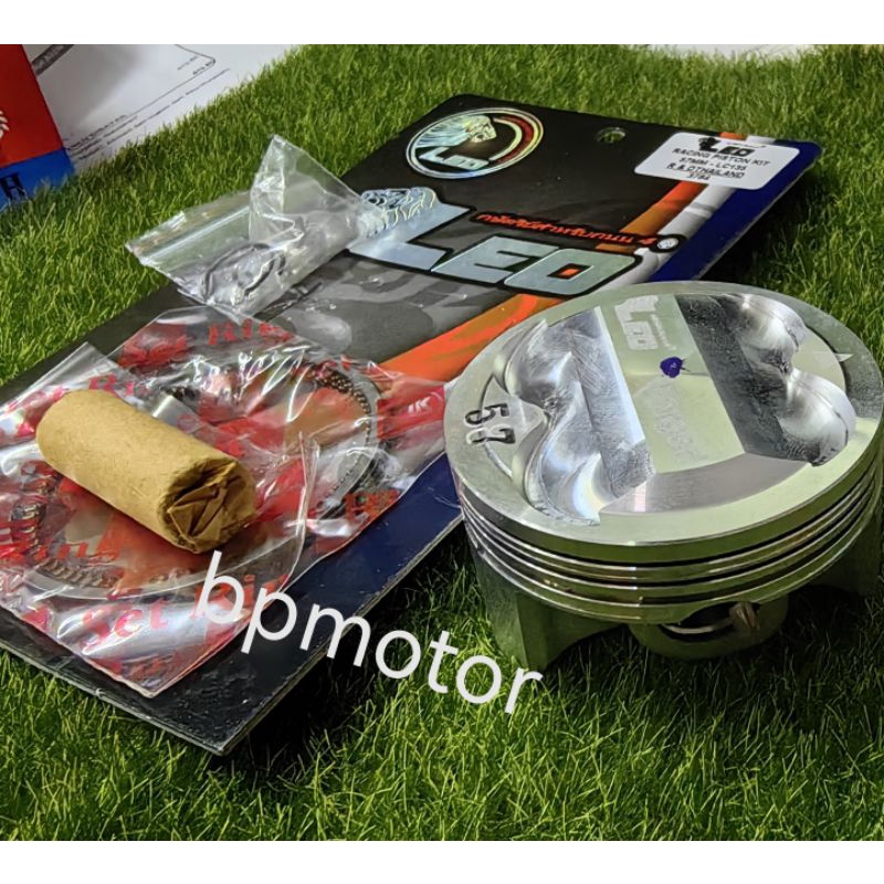 LEO RACING PISTON KIT 57MM FORGED LC135 Y15 57MM PISTON FORGED SET LEO