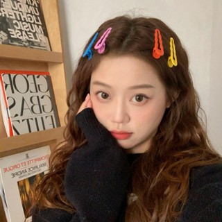 Cute Candy Color Wavy Hair Clip Girl Bangs Clip Hair Clips Side Clip Broken Makeup Clip Hair Accessories