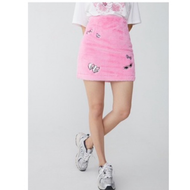 ใหม่ Pomelo Esther Bunny Skirt size S