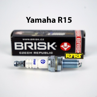 หัวเทียน BRISK COPPER RACING แกนทองแดง Yamaha R15 (C21RA) รองรับทุกน้ำมัน