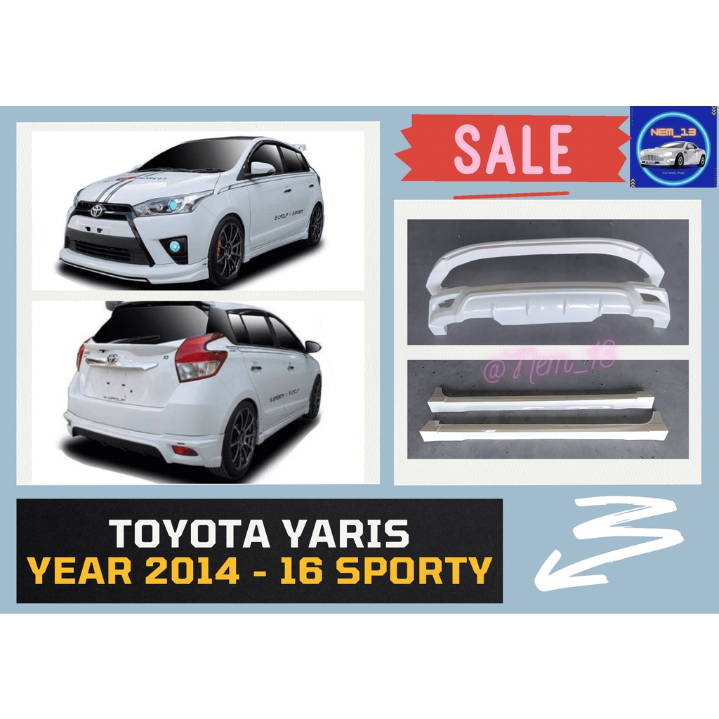 ♥ สเกิร์ต Toyota Yaris Sporty 2014