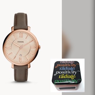 นาฬิกา FOSSIL WOMENS ES3707 QUARTZ พร้อมกล่อง (ใหม่) ฝากล่องมีรอยบุบ