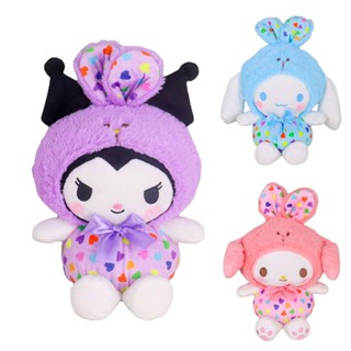 ของเล่นตุ๊กตากระต่าย Kuromi Cinnamoroll แบบนิ่ม เหมาะกับของขวัญคริสต์มาส