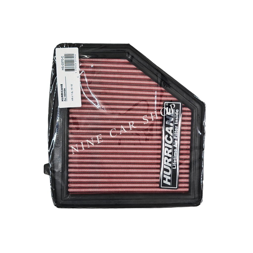Hurricane กรองอากาศผ้า HONDA HRV 1.8L ปี 2015-2021 ราคา ถูกที่สุด ดีลบีเคเค แกลเลอรีภาพที่ 2