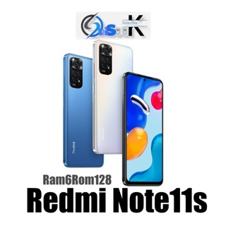 Redmi Note 11s สมาร์ทโฟน แรม6รอม128 หน้าจอ 6.43นิ้ว เครื่องใหม่ ประกันศูนย์แท้ 1 ปีเต็ม