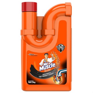 เจลทำความสะอาดท่อตัน Mr.Muscle กำจังสิ่งสกปรก 500ml