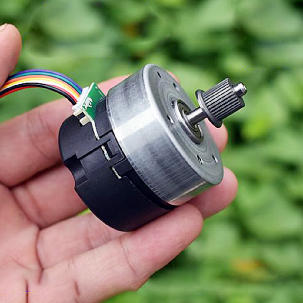 Dc 24V 6000RPM Micro Brushless Servo มอเตอร์ CW CCW บอร์ดไดรเวอร์ในตัวแบริ่งบอลคู่ 100 เส้น Photoele