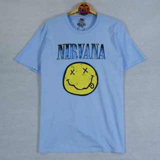 เสื้อวงลิขสิทธิ์ "Nirvana Xerox smiley "