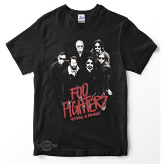 เสื้อยืด พิมพ์ลาย foo fighters Medicine at midnight Premium สําหรับผู้ชาย