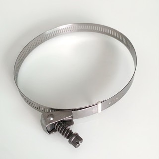 #72 Quick Release Hose Clamp, 550 Series เข็มขัดรัดท่อสแตนเลส 550-072 Diameter Range Minimum: 2" | Maximum: 5" ID